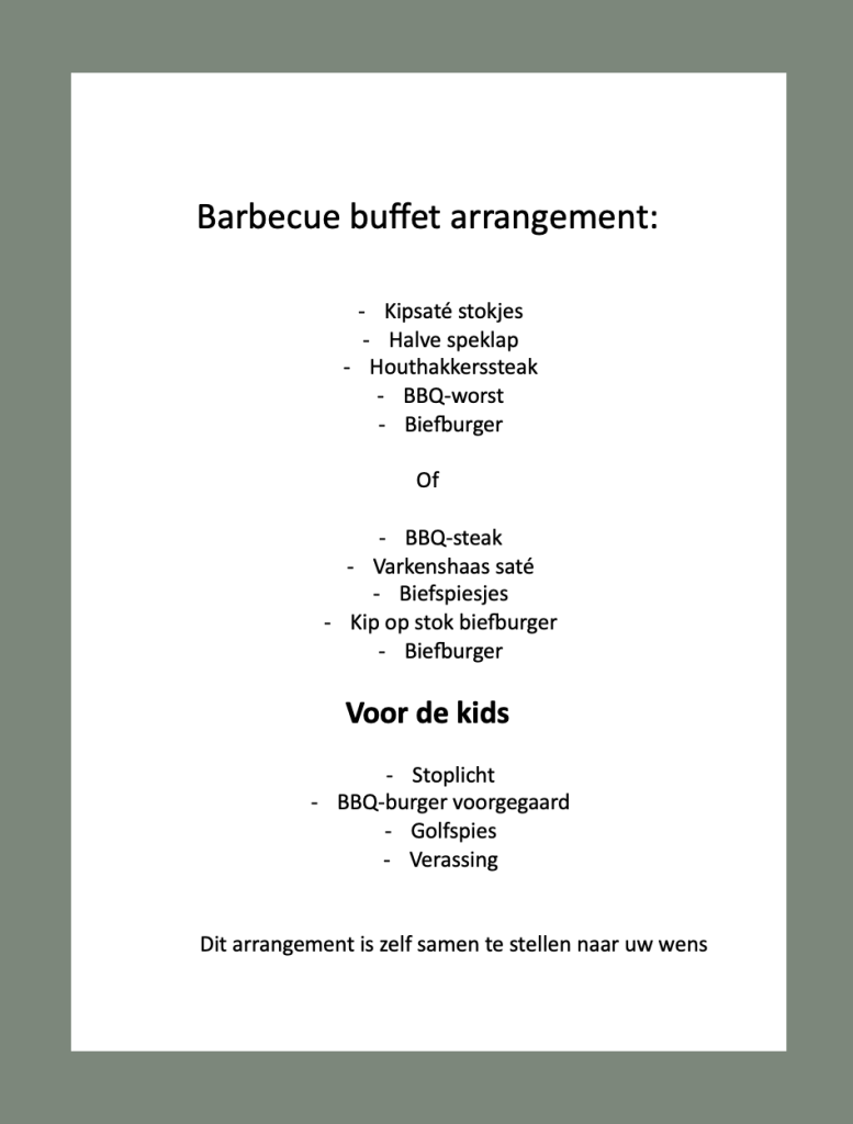 bbq-buffet-menukaart